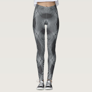 Leggings Ondulations cinétiques industrielles