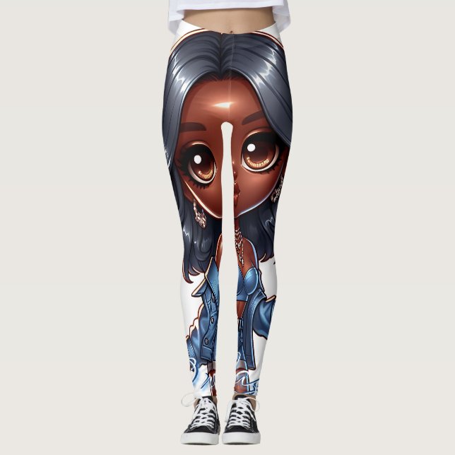 LEGGINGS ONLAYE1/BADDIE JEAN SET (Devant)