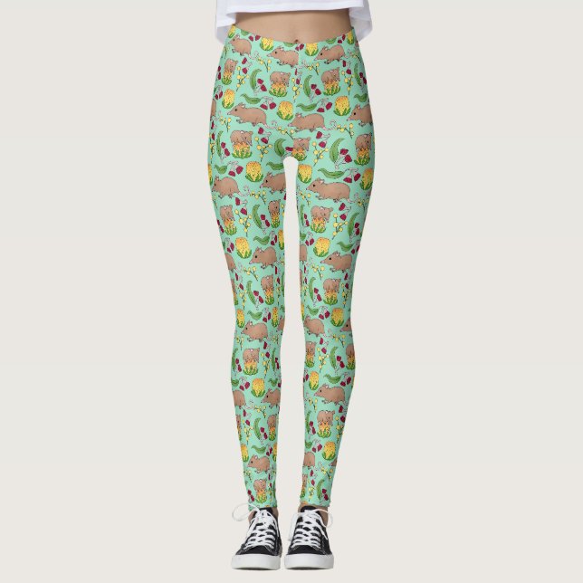 Leggings Opossum miel (Devant)