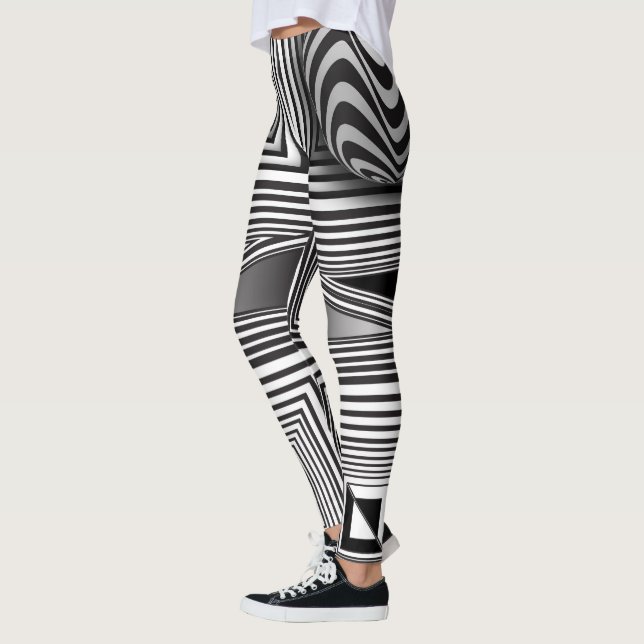 Leggings Optique via Formes (Gauche)