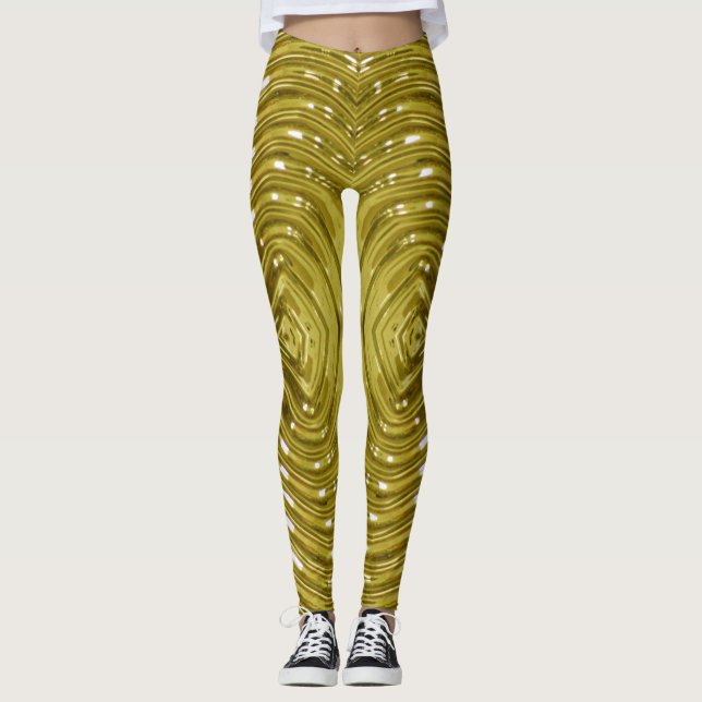 Leggings Or métallisé - (Devant)