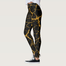 Or Noir Premium Biologique Motif Marbré