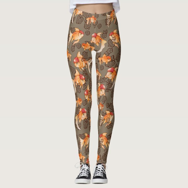 Leggings Oranda Goldfish (Devant)