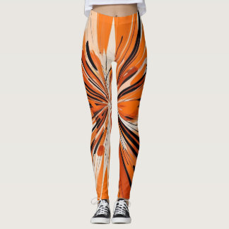 Leggings Orange vibrant