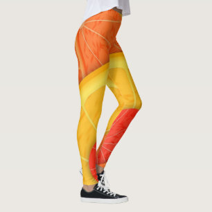 Leggings Orange   Zazzle_Growshop.