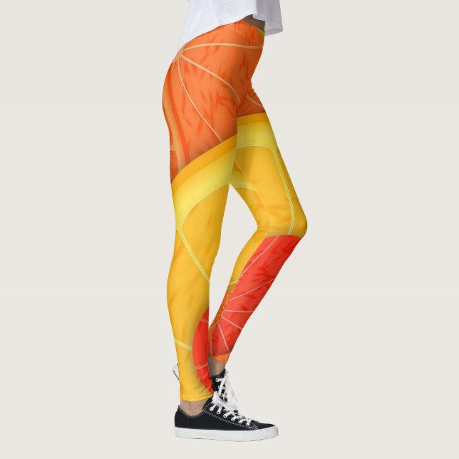 Leggings Orange | Zazzle_Growshop. (Droite)