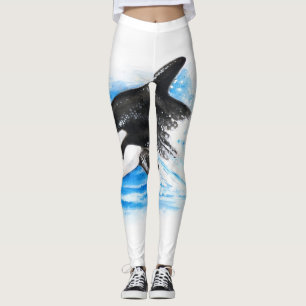 Leggings Orca Breaching