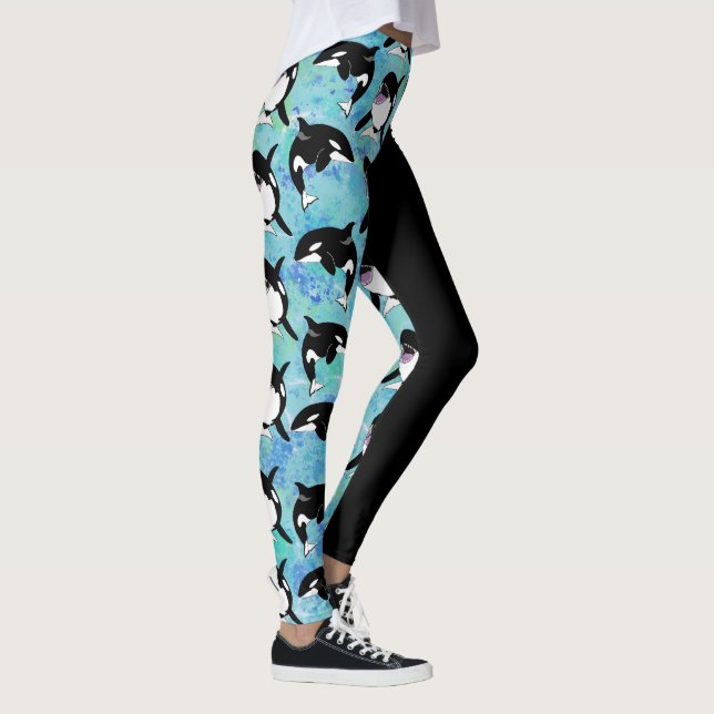 Leggings Orca Killer Whale (Droite)