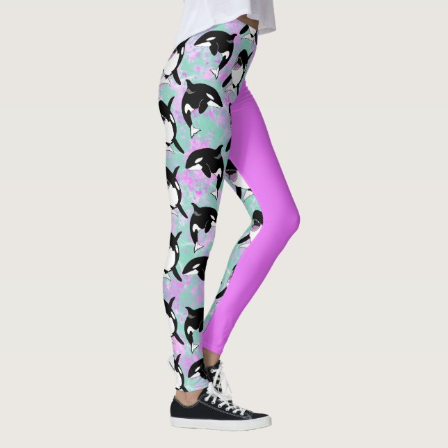 Leggings Orca Killer Whale (Droite)
