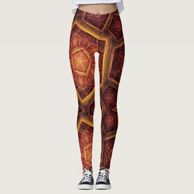 Leggings Oriental Ornament (Devant)