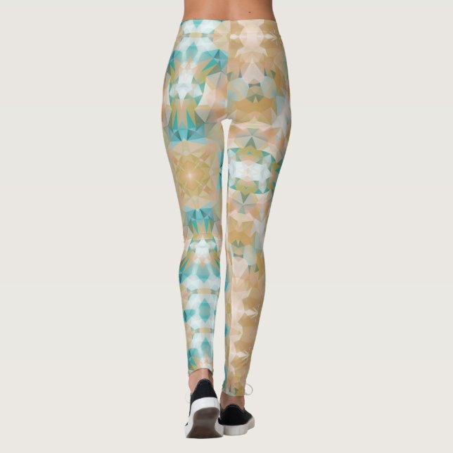 Leggings Ornement national ethnique (Dos)