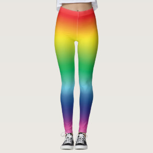 Leggings orteils drapeau arc-en-ciel couleurs lgbt lgbtq