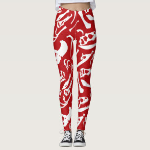 Leggings Os Dinosaures (Rouge)