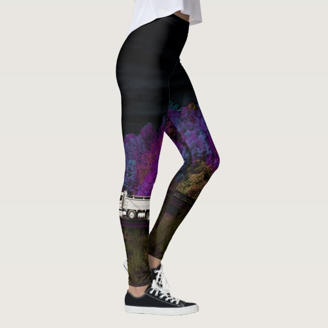 Leggings oscar feuilles de la fête (Droite)