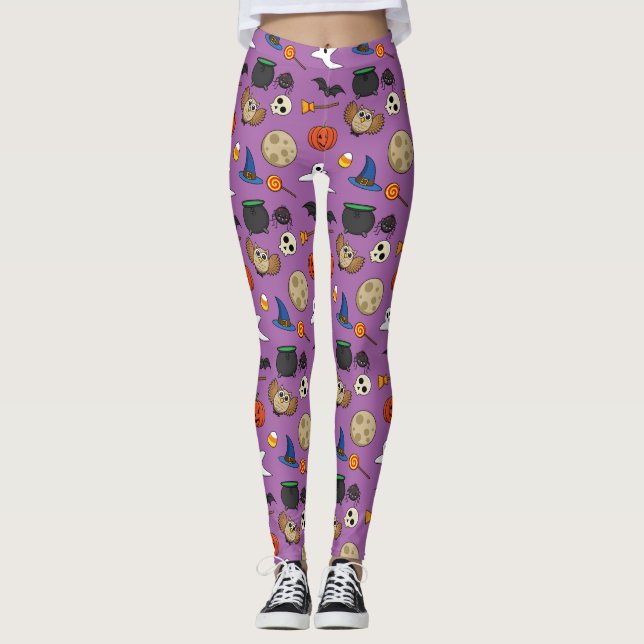 Leggings Pack Halloween Kawaii (Devant)