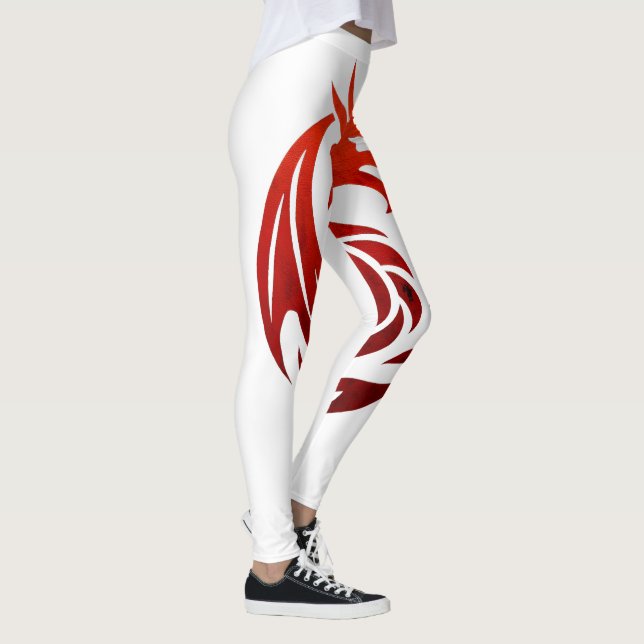 Leggings Pacte du dragon né des flammes  (Droite)
