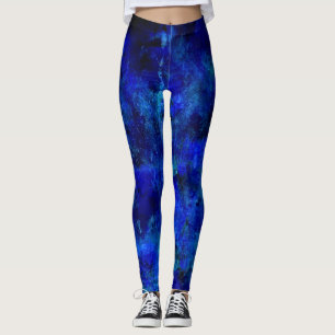 Leggings Paint bleu