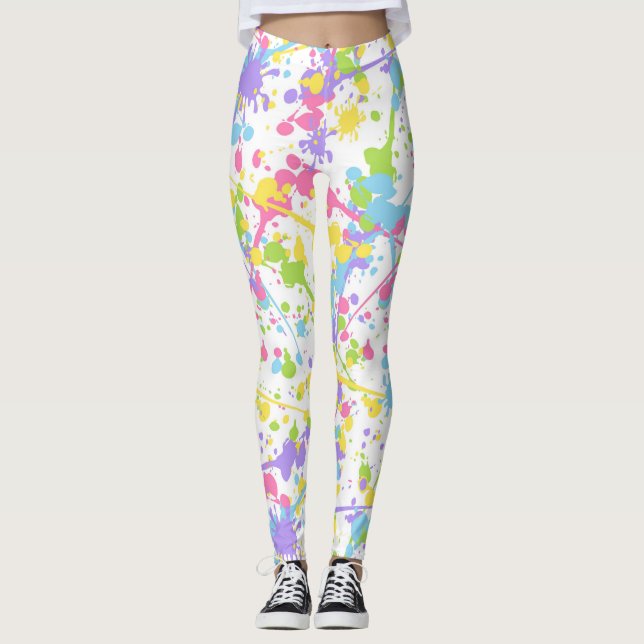 Leggings Paint coloré (Devant)