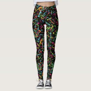 Leggings Paint Splatter