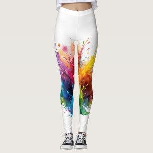Leggings Paint Splatter
