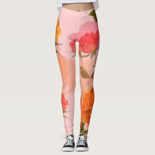 Leggings Paisley bandana imprimé, soie foulard design.