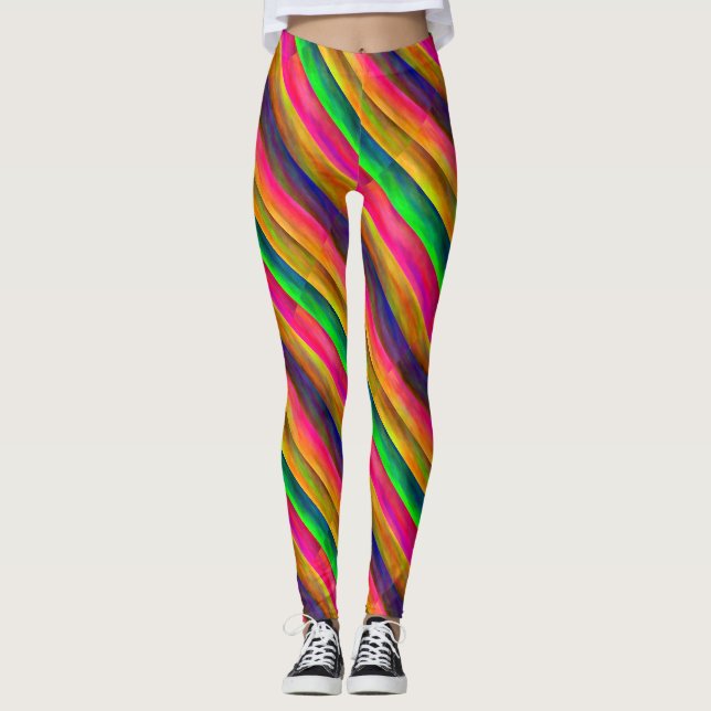 Leggings palettes multicolores (Devant)