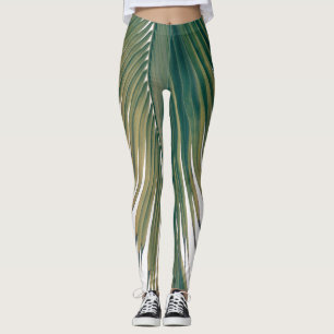 Leggings Palm des Caraïbes luxuriante 3 #palm#tropical