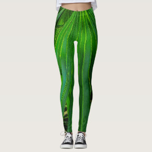 Leggings Palmetto de scie VERTE