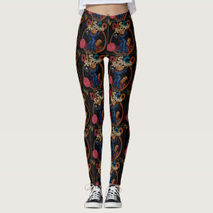 Leggings Panda Rouge Disco