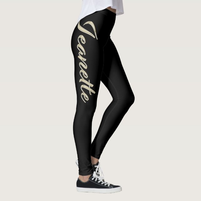 Leggings Pantalon blanc de Jeanette (Droite)
