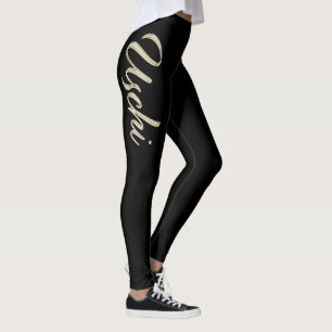 Leggings Pantalon blanc d'or