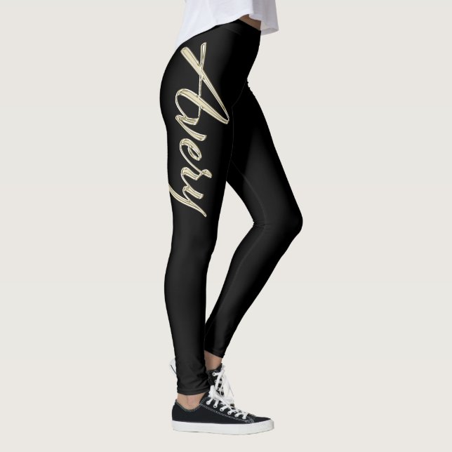 Leggings Pantalon d'Avery white gold (Droite)
