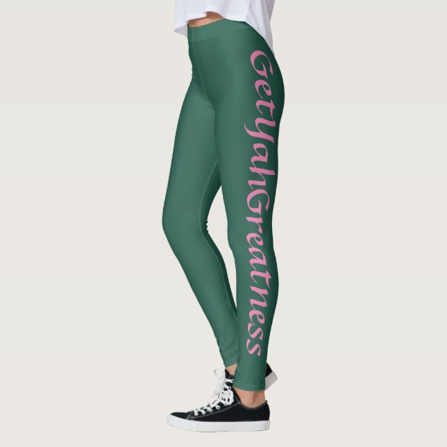 Leggings Pantalon de compression de GetYahGreatness (Gauche)