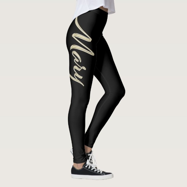 Leggings Pantalon de Mary white gold (Droite)
