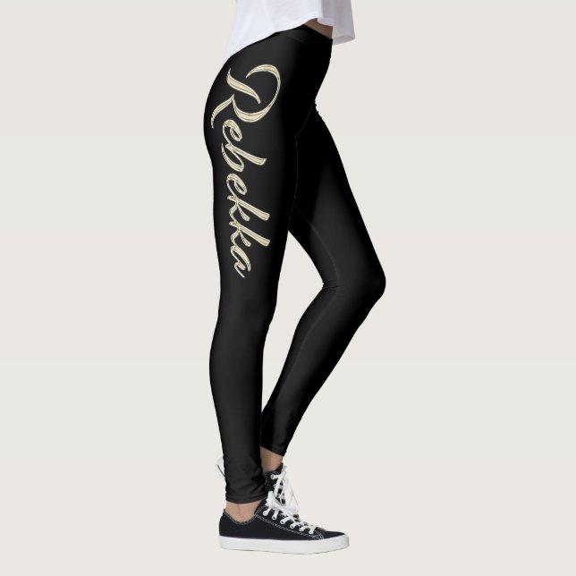 Leggings Pantalon de Rebekka white gold (Droite)