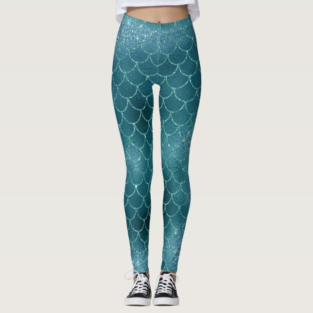 Leggings Pantalon de sirène (Devant)