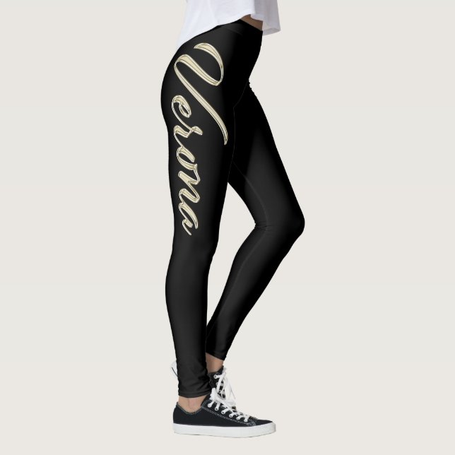 Leggings Pantalon de Verona white gold (Droite)