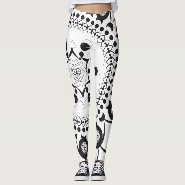 Leggings pantalon de yoga (Devant)