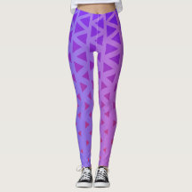 Pantalon de yoga à dégradé rose violet