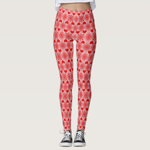 Leggings Pantalon de yoga d'amour de Saint-Valentin
