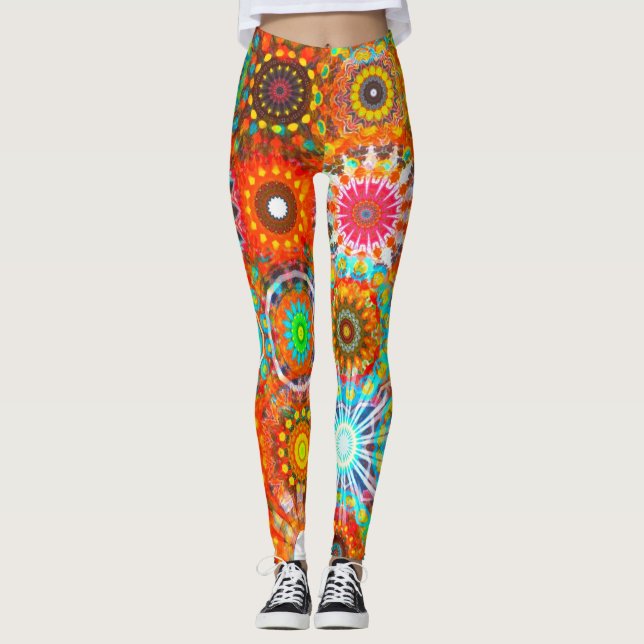 Leggings Pantalon de yoga étoilé (Devant)