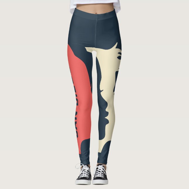 Leggings Pantalon officiel de yoga de mars San Diego des (Devant)