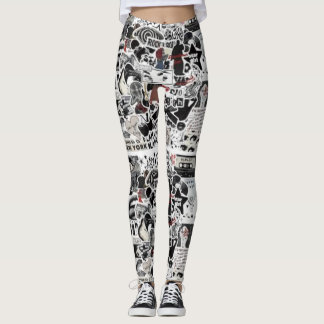 Leggings Pantalon slim taille haute – Élastique, Confortabl