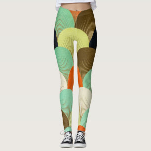 Leggings Papier peint coloré : design artistique.