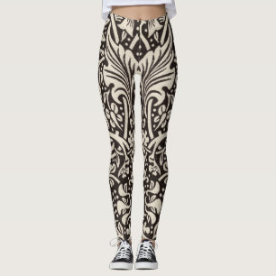 Leggings Papier peint floral Narcisse William Morris