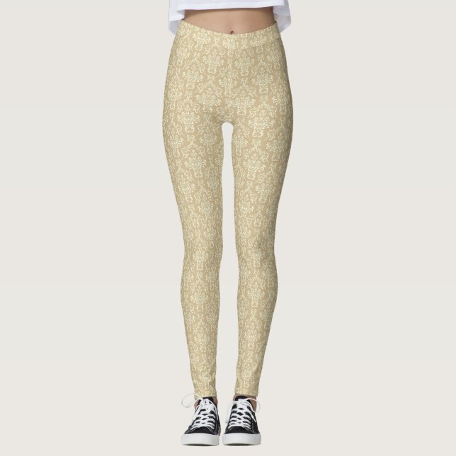 Leggings Papier peint victorien (Devant)