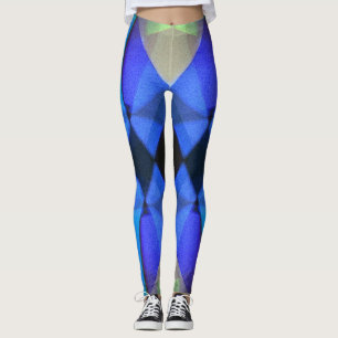 Leggings Papillon bleu
