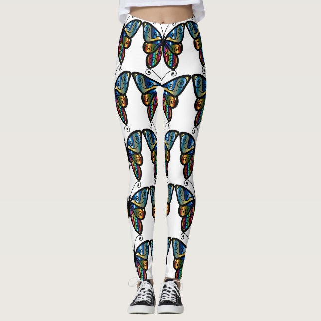 Leggings Papillon Coloré Thunder_Cove (Devant)