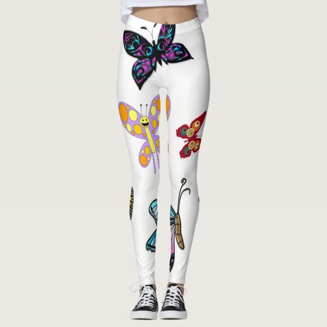 Leggings papillon des légumineuses (Devant)