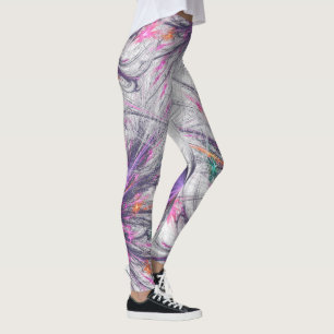 Leggings Papillon élégant fractal